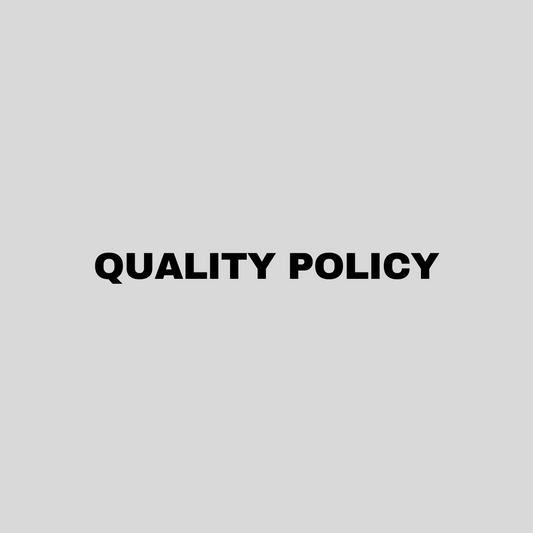 Quality Policy