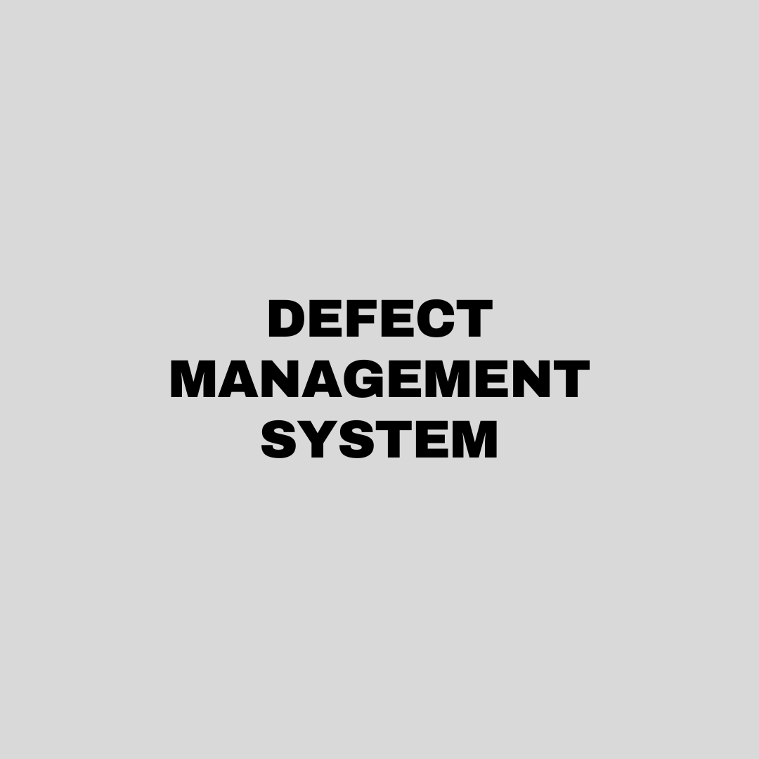 Defect Management System